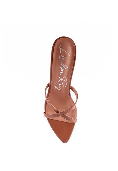 SPELLBOUND HIGH HEELED POINTED TOE SANDAL - Tigbuls Variety Fashion