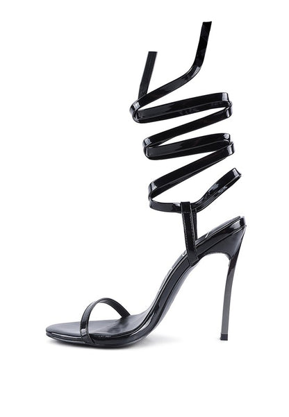 SMACKER STILETTO LACE UP SANDAL - Tigbuls Variety Fashion