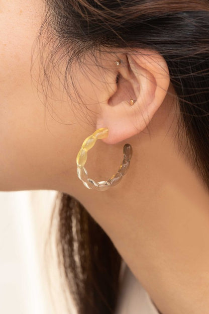 Jelly Hoop Earrings - Tigbuls Variety Fashion