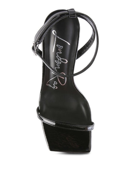 FANTASY SPOOL MID HEEL SANDAL - Tigbul's Variety Fashion Shop