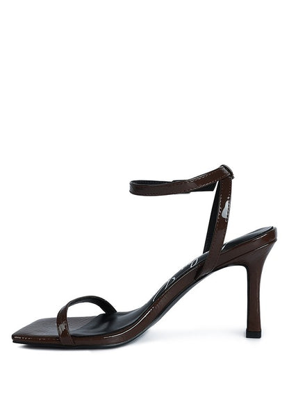 FANTASY SPOOL MID HEEL SANDAL - Tigbul's Variety Fashion Shop
