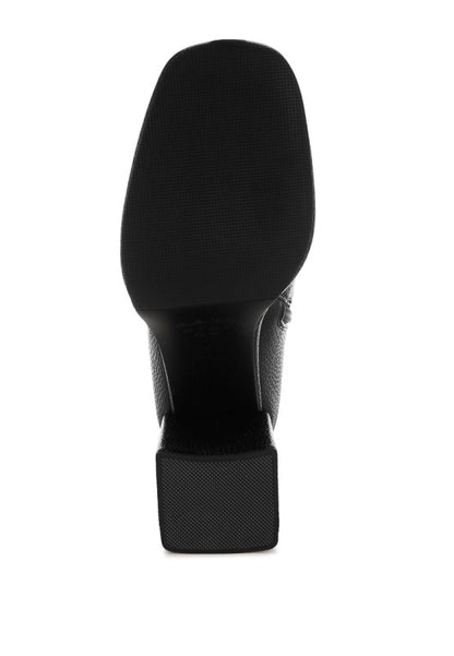 Poulin Faux Leather Chelsea Boots - Tigbul's Variety Fashion Shop