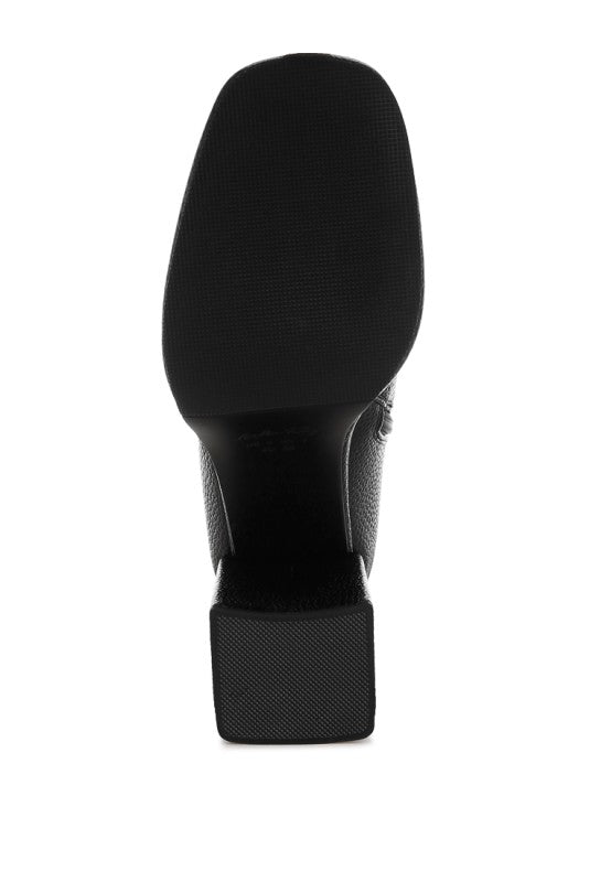 Poulin Faux Leather Chelsea Boots - Tigbul's Variety Fashion Shop