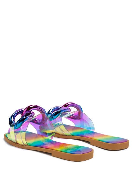 CAROONS CLEAR SLIDE FLATS - Tigbuls Variety Fashion