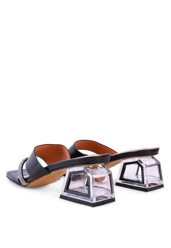 GOFLY NEVER MINIMAL LOW HEEL SANDALS - Tigbuls Variety Fashion