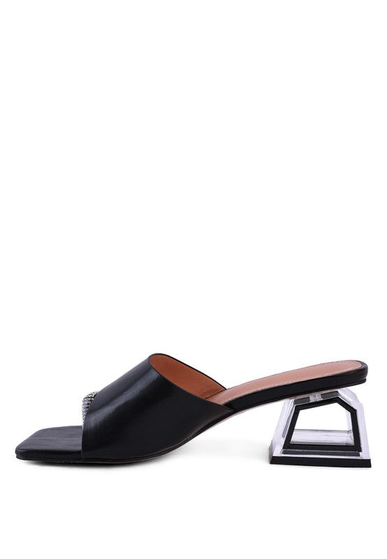 GOFLY NEVER MINIMAL LOW HEEL SANDALS - Tigbuls Variety Fashion