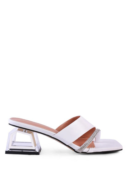 GOFLY NEVER MINIMAL LOW HEEL SANDALS - Tigbuls Variety Fashion