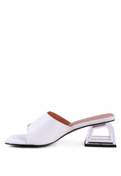 GOFLY NEVER MINIMAL LOW HEEL SANDALS - Tigbuls Variety Fashion