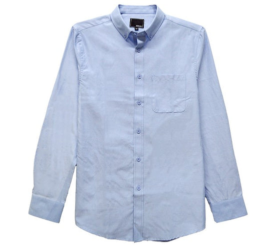 Weiv Men's Casual Long Sleeve Shirts - Tigbul's Variety Fashion Shop