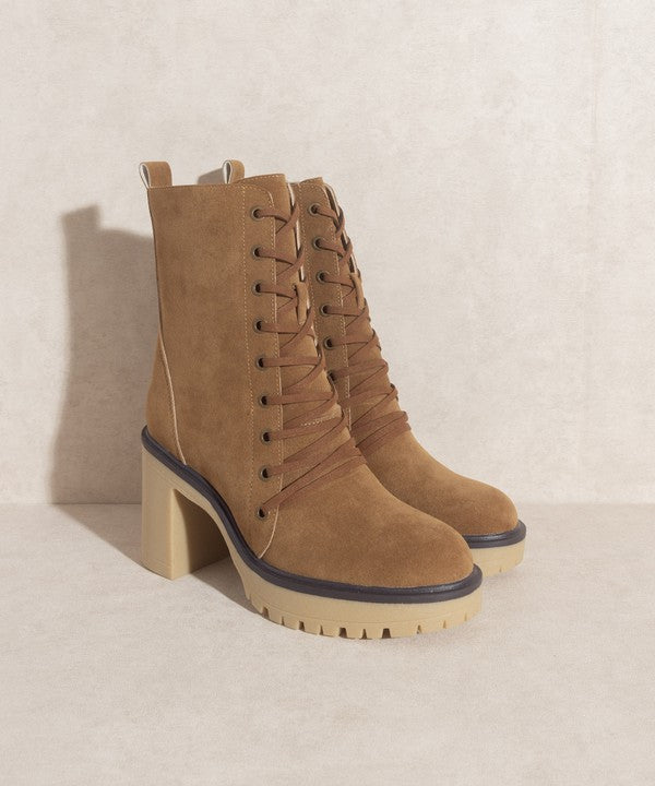 OASIS SOCIETY Jenna - Platform Military Boots - Tigbuls Variety Fashion