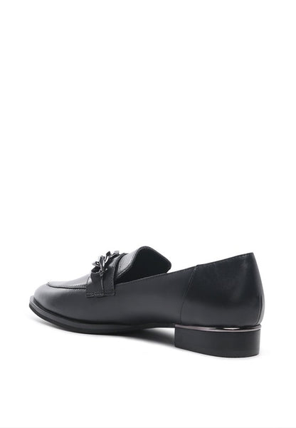 POLA Leather Horsebit Loafers - Tigbul's Variety Fashion Shop