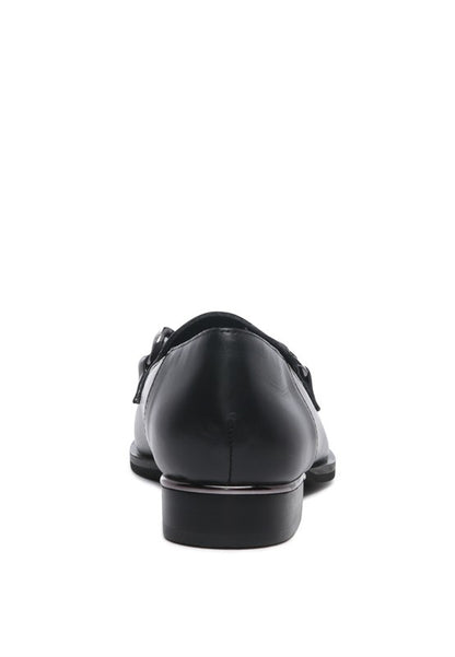 POLA Leather Horsebit Loafers - Tigbul's Variety Fashion Shop