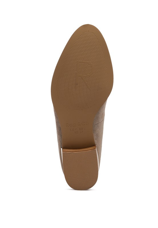 PAULINA Suede Leather Loafers - Tigbul's Variety Fashion Shop