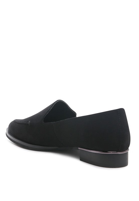 SARA Suede Slip-On Loafers - Tigbuls Variety Fashion