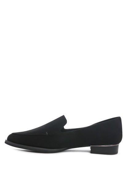 Women's Genuine Suede Slip-On Loafers - Tigbuls Variety Fashion