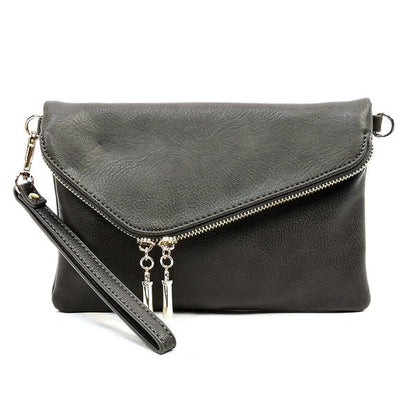 Fashion Envelope Foldover Clutch - Tigbul's Variety Fashion Shop