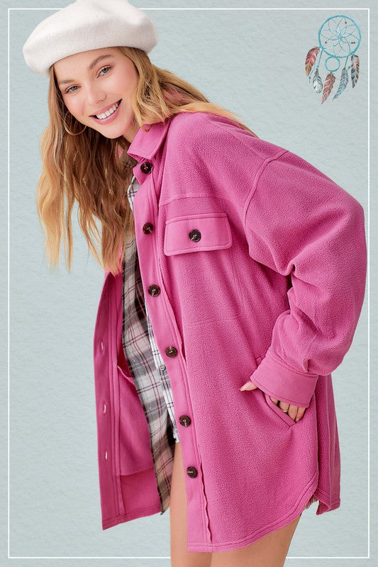 Sunset Fleece Jacket - Tigbul's Variety Fashion Shop