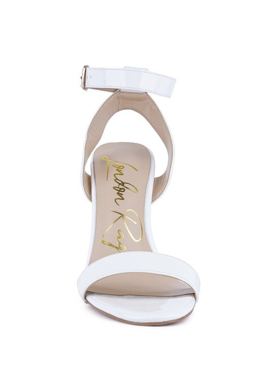 POLOMA Chunky Clear High Heeled Sandals - Tigbul's Variety Fashion Shop