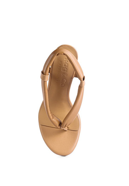 SINGLES High Heeled Thong Sandals - Tigbul's Variety Fashion Shop