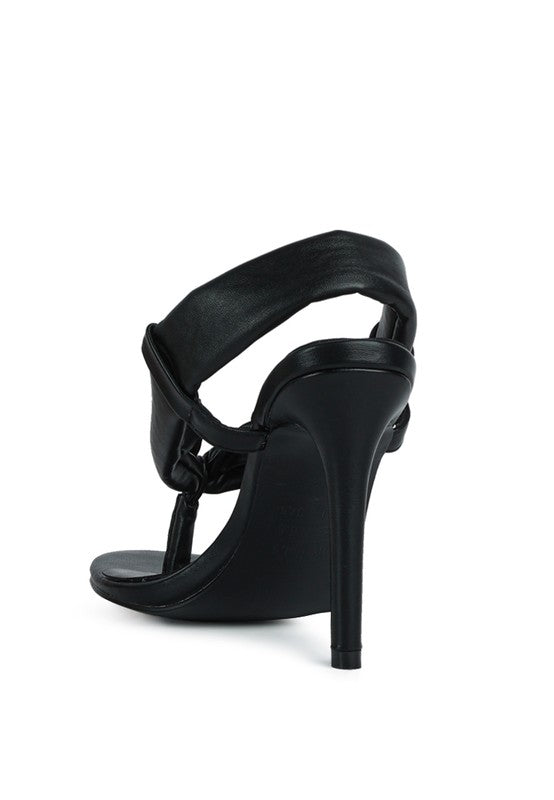 SINGLES High Heeled Thong Sandals - Tigbul's Variety Fashion Shop