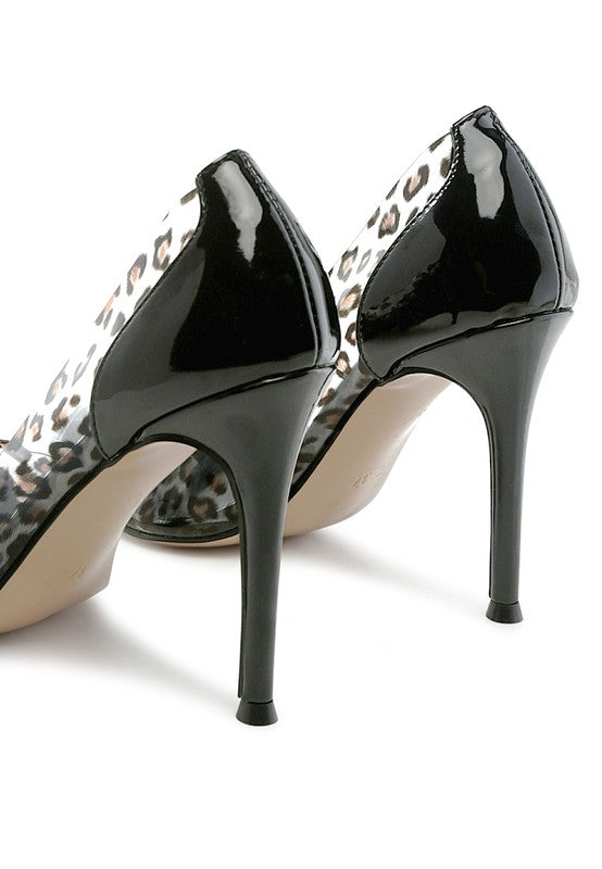 Candace clear Stiletto Pumps - Tigbuls Variety Fashion