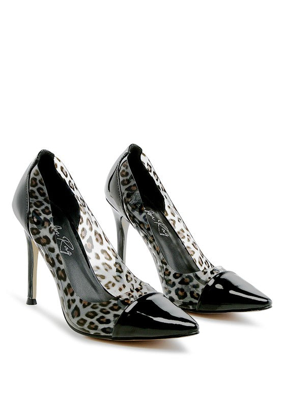 Candace clear Stiletto Pumps - Tigbuls Variety Fashion