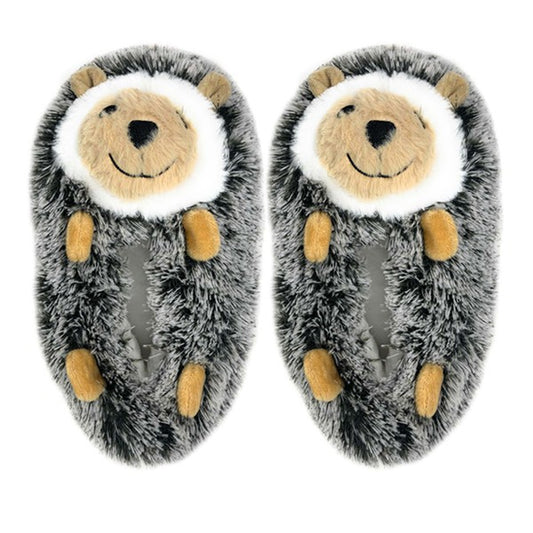 Hedge Hugs - Womens Fluffy House Slippers Shoes - Tigbul's Variety Fashion Shop