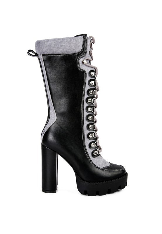 IGLOO Over the Ankle Cushion Collared Boots - Tigbuls Variety Fashion