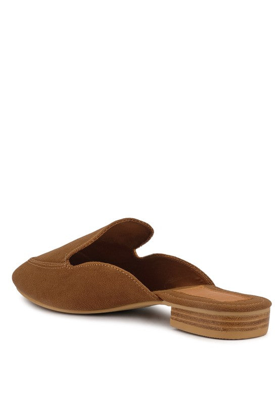 CALICO Organic Canvas Mules - Tigbuls Variety Fashion