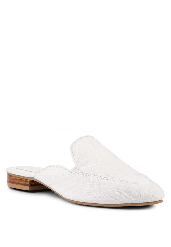 CALICO Organic Canvas Mules - Tigbuls Variety Fashion