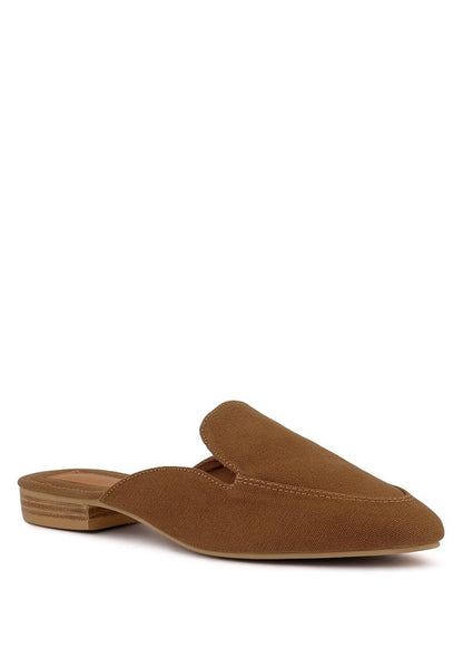 CALICO Organic Canvas Mules - Tigbuls Variety Fashion