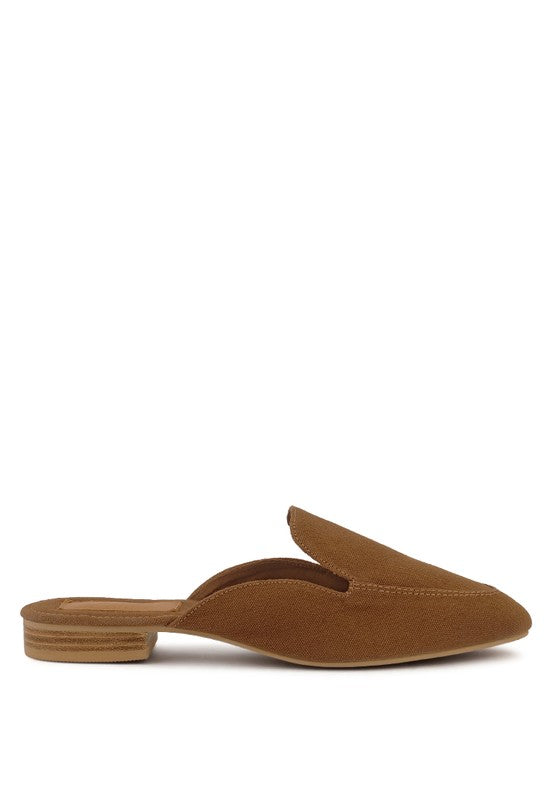 CALICO Organic Canvas Mules - Tigbuls Variety Fashion