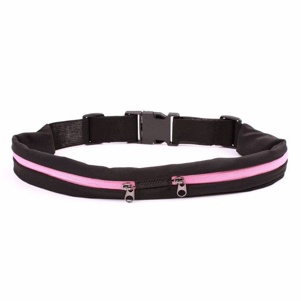 Dual Pocket Running Belt Sports - Tigbul's Variety Fashion Shop