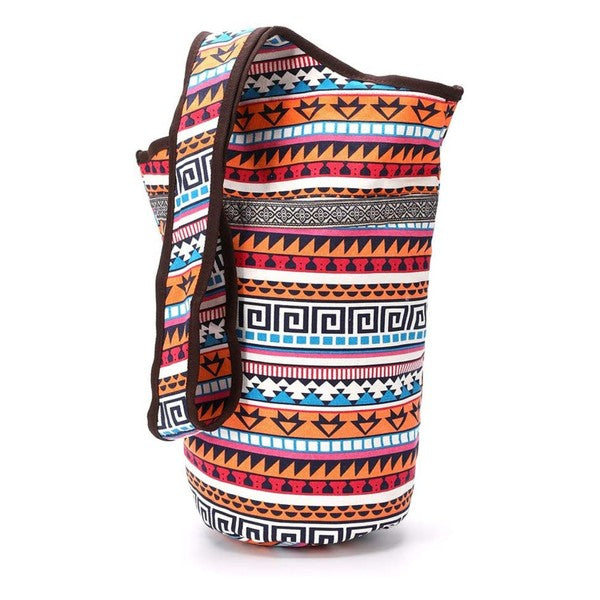 Yoga Mat Tote Bag with Large Side Pockets - Tigbuls Variety Fashion