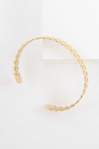 Fern Cuff Bracelet - Tigbuls Variety Fashion