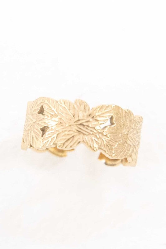 Wreath Adjustable Ring - Tigbuls Variety Fashion