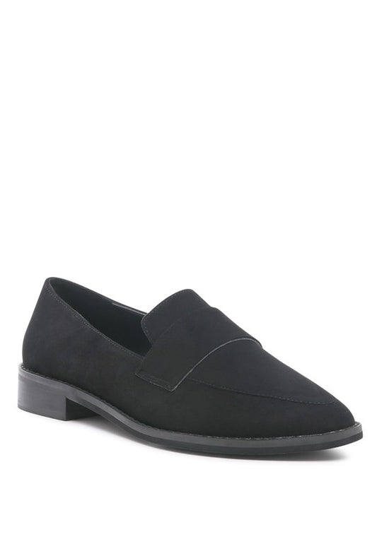 ZOFIA Suede Penny Loafers - Tigbuls Variety Fashion