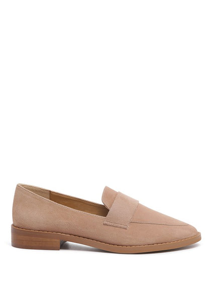 ZOFIA Suede Penny Loafers - Tigbuls Variety Fashion