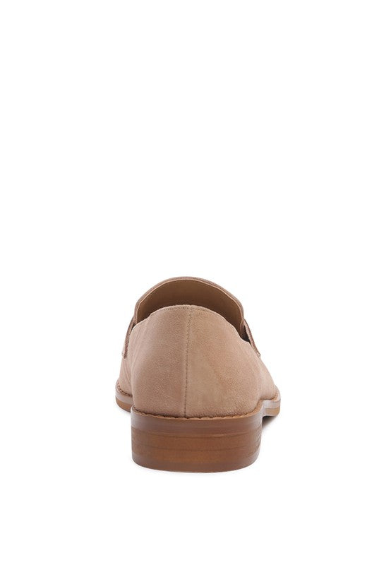 ZOFIA Suede Penny Loafers - Tigbuls Variety Fashion