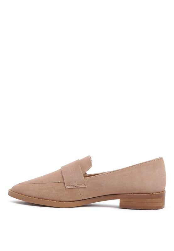 ZOFIA Suede Penny Loafers - Tigbuls Variety Fashion