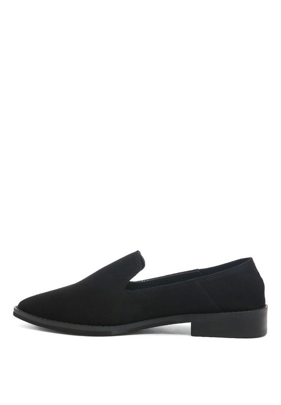 OLIWIA Classic Suede Loafers - Tigbuls Variety Fashion