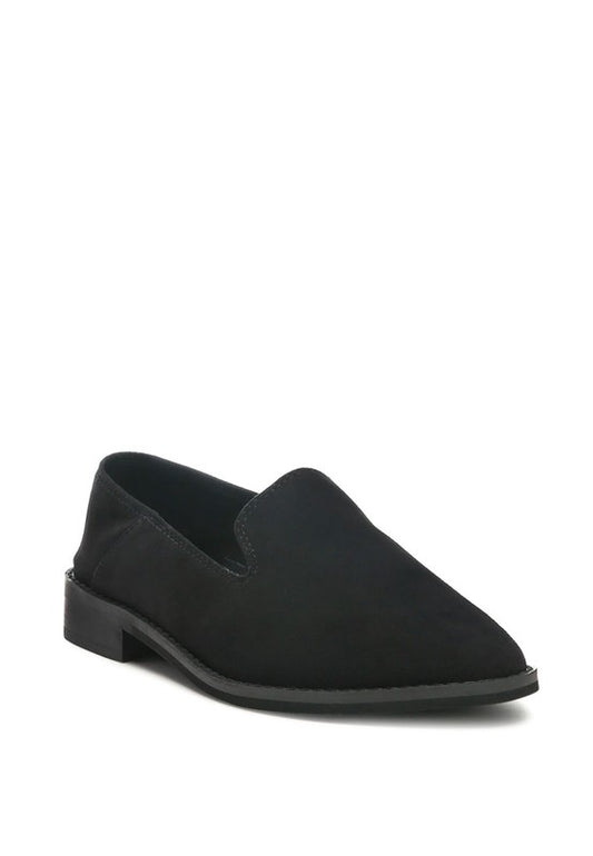 OLIWIA Classic Suede Loafers - Tigbuls Variety Fashion