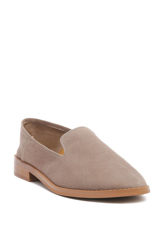 OLIWIA Classic Suede Loafers - Tigbuls Variety Fashion