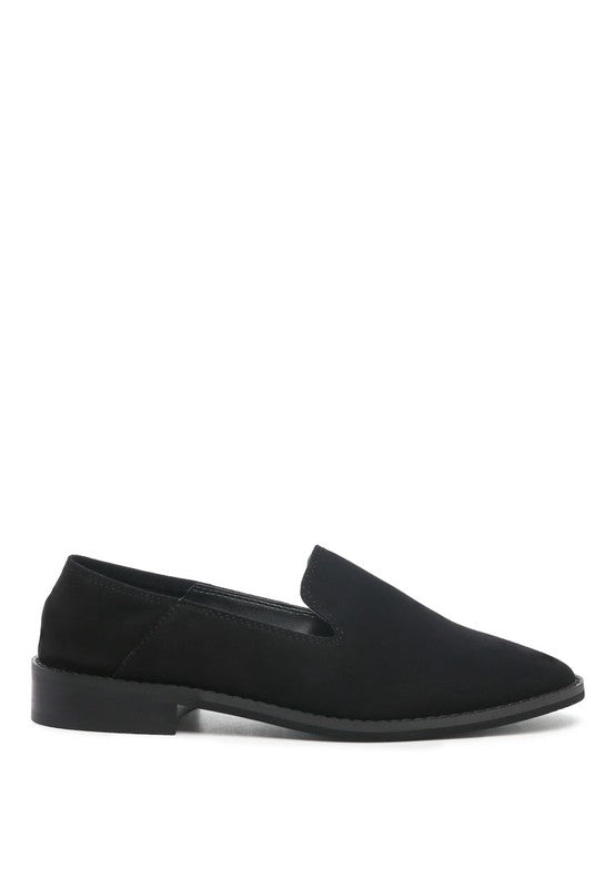 OLIWIA Classic Suede Loafers - Tigbuls Variety Fashion