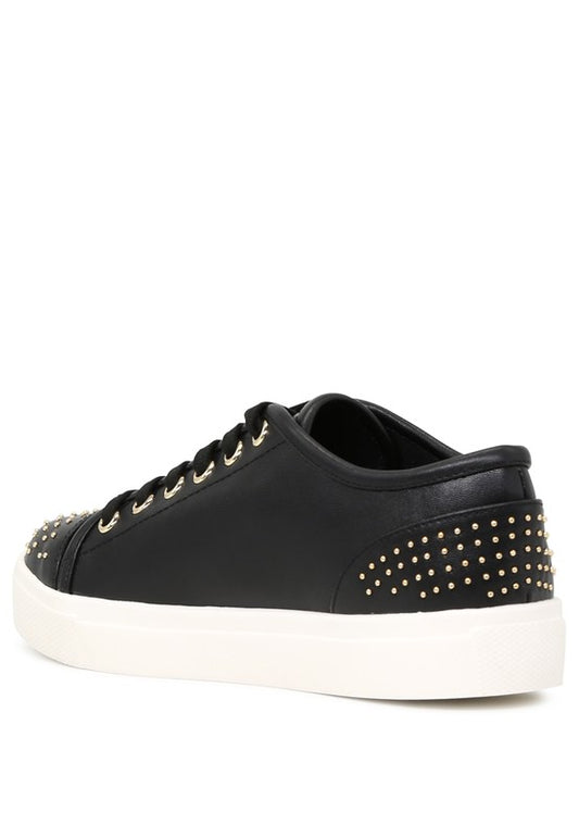 Studded Everday Casual Sneakers - Tigbul's Variety Fashion Shop