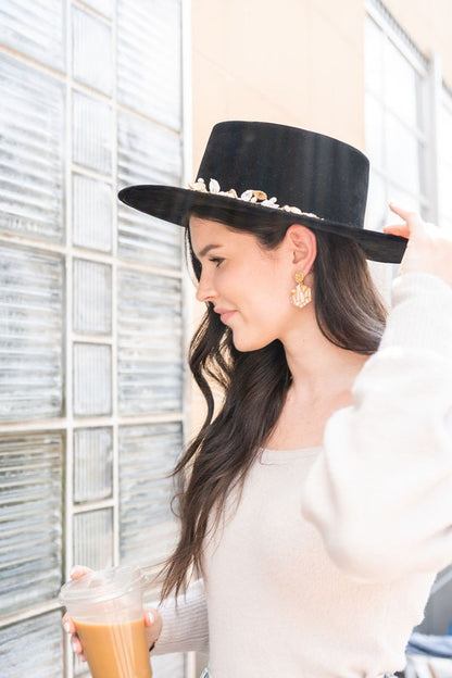 Roxy Earrings - Pumpkin Spice - Tigbul's Variety Fashion Shop