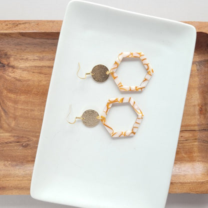 Lennox Earrings - Pumpkin Spice - Tigbul's Variety Fashion Shop