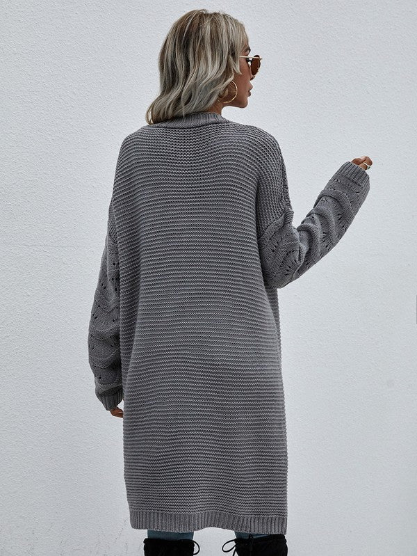 Women's Long Sleeve  Cardigen - Tigbul's Variety Fashion Shop