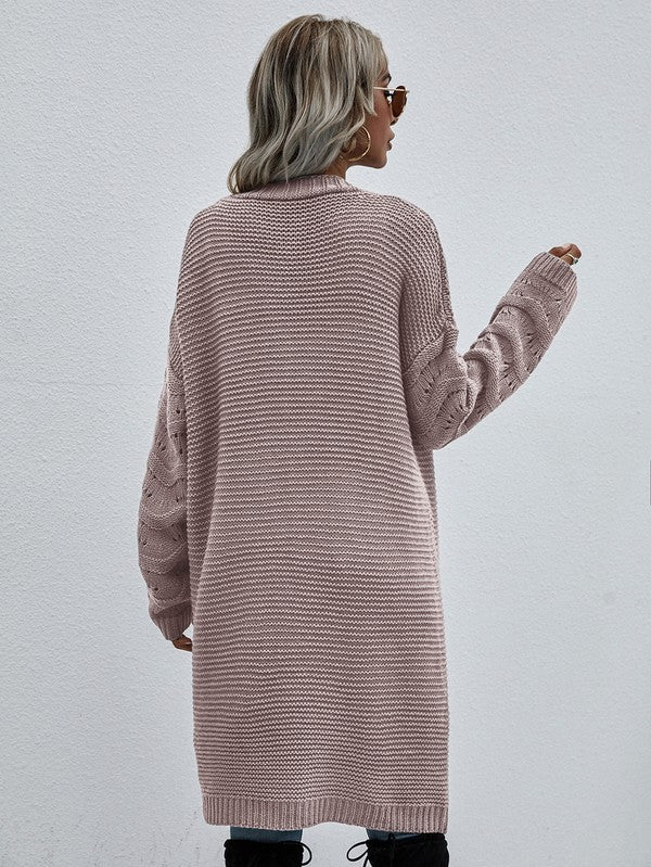 Women's Long Sleeve  Cardigen - Tigbul's Variety Fashion Shop