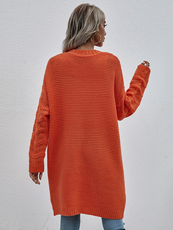 Women's Long Sleeve  Cardigen - Tigbul's Variety Fashion Shop